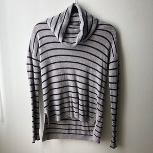 MADEWELL GREY TURTLENECK SWEATER
